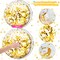 10 Pieces 16 Inch Summer Inflatable Glitter Beach Balls (Gold, Silver,Glitter)